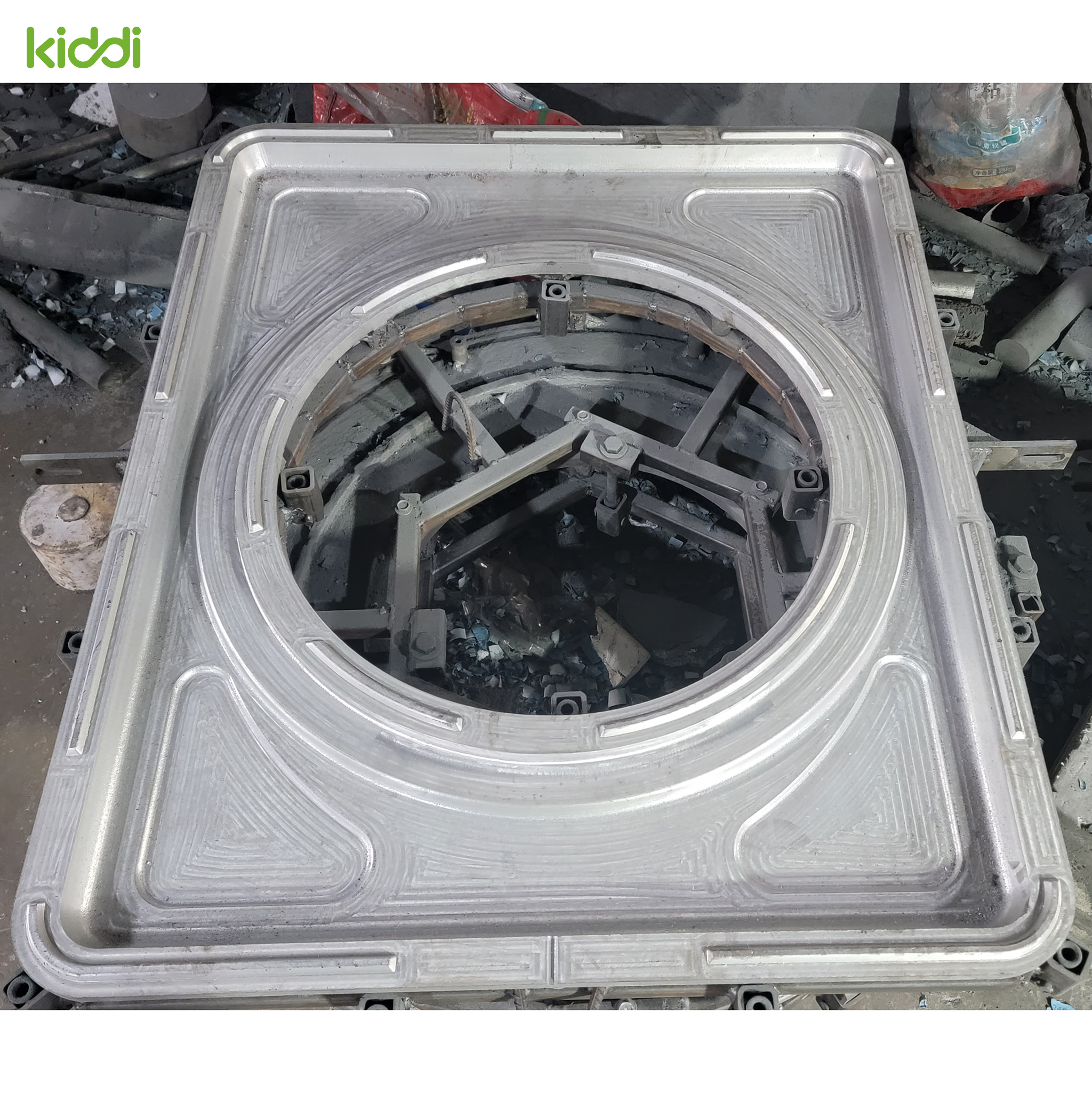 Rotomoldeo de aluminio para panel redondo LLDPE