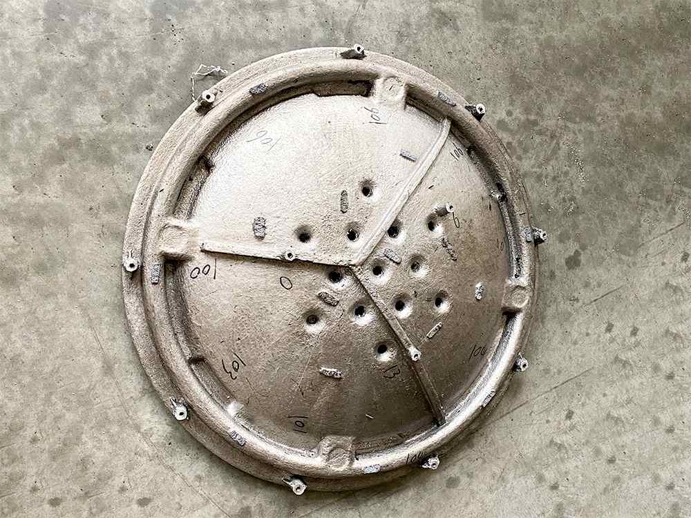 molde roto del asiento oscilante