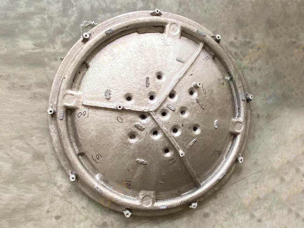 Molde roto de asiento oscilante de aluminio