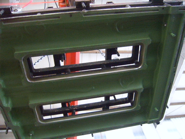 Moldeo rotacional de aluminio para el panel plástico del equipo del patio con el Teflón cubierto