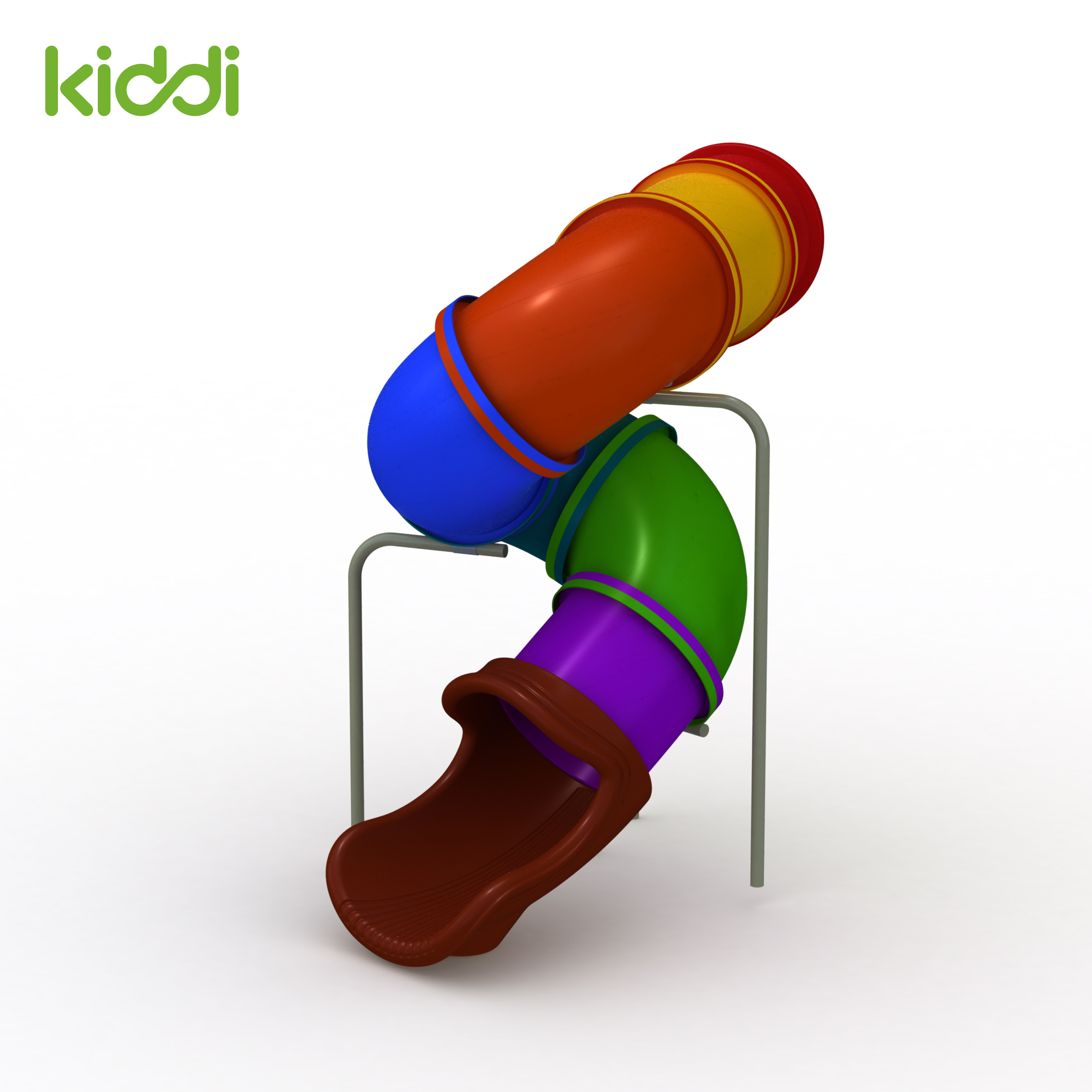 Molde rotacional de diapositivas de tubo