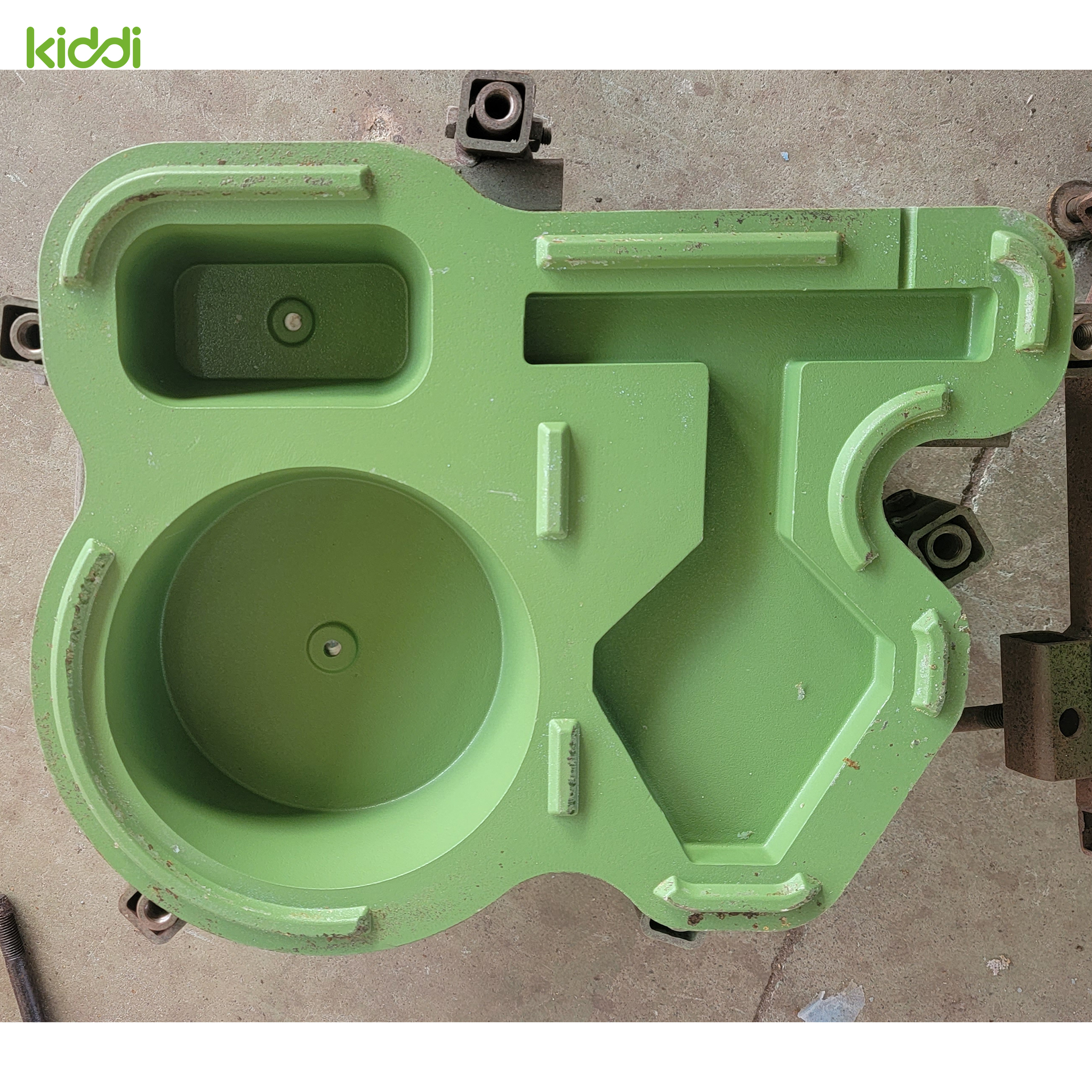 Molde de aluminio de Roto para la herramienta de prueba de seguridad del equipo del patio con el teflón cubierto