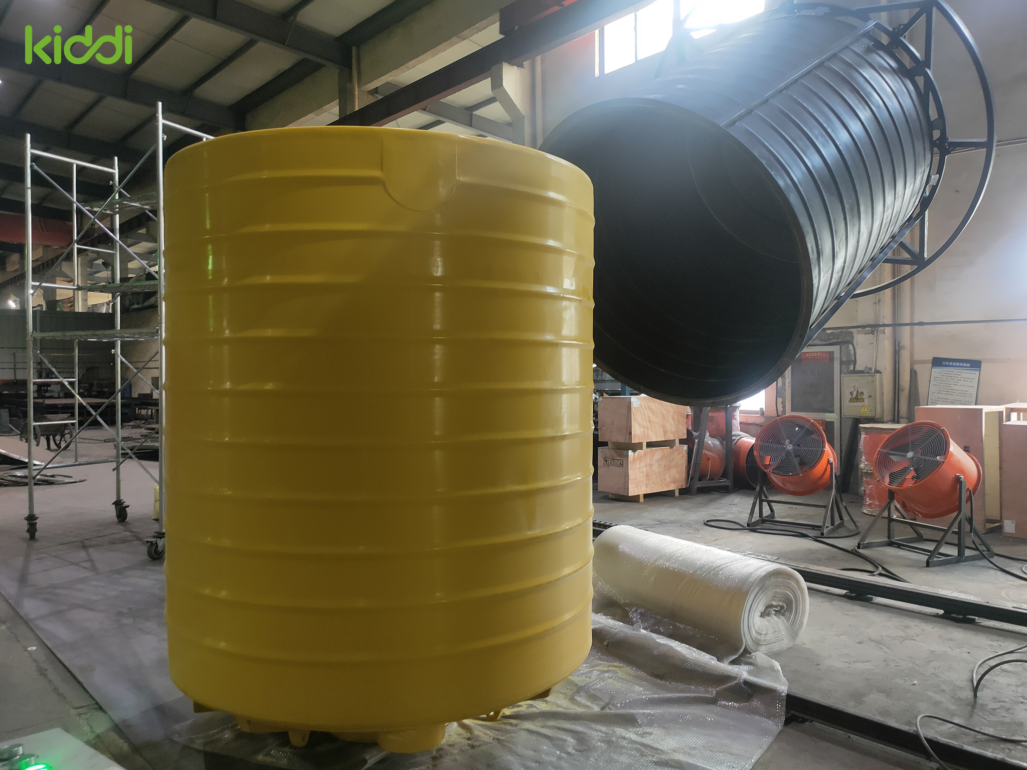 Molde Rotacional de Acero para Tanque de Agua de 5000 L