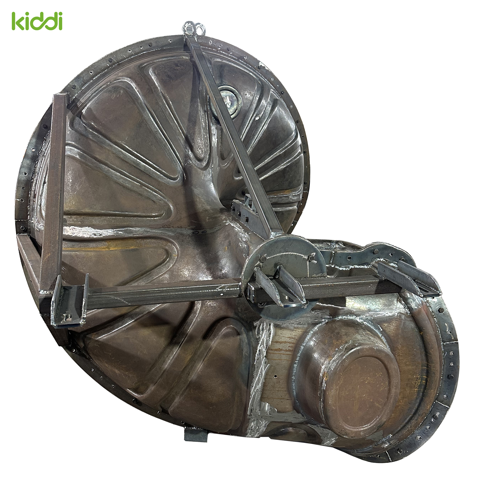 Molde rotacional de acero para tobogán en espiral para juegos infantiles