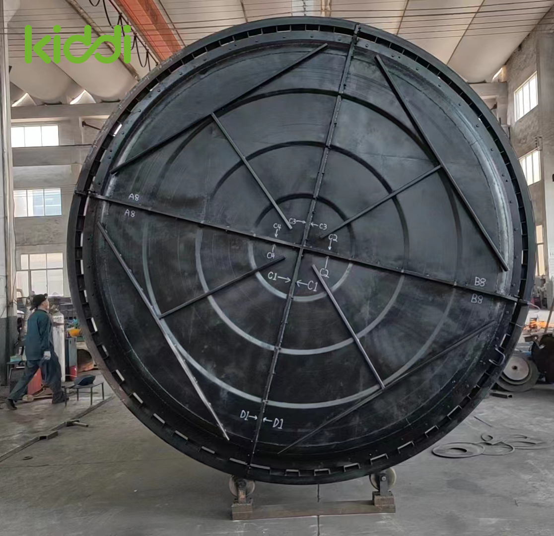 Molde rotacional de tanque de agua gigante