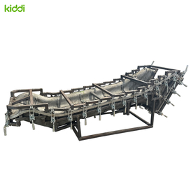 Molde rotacional de aluminio para tobogán de juegos infantiles